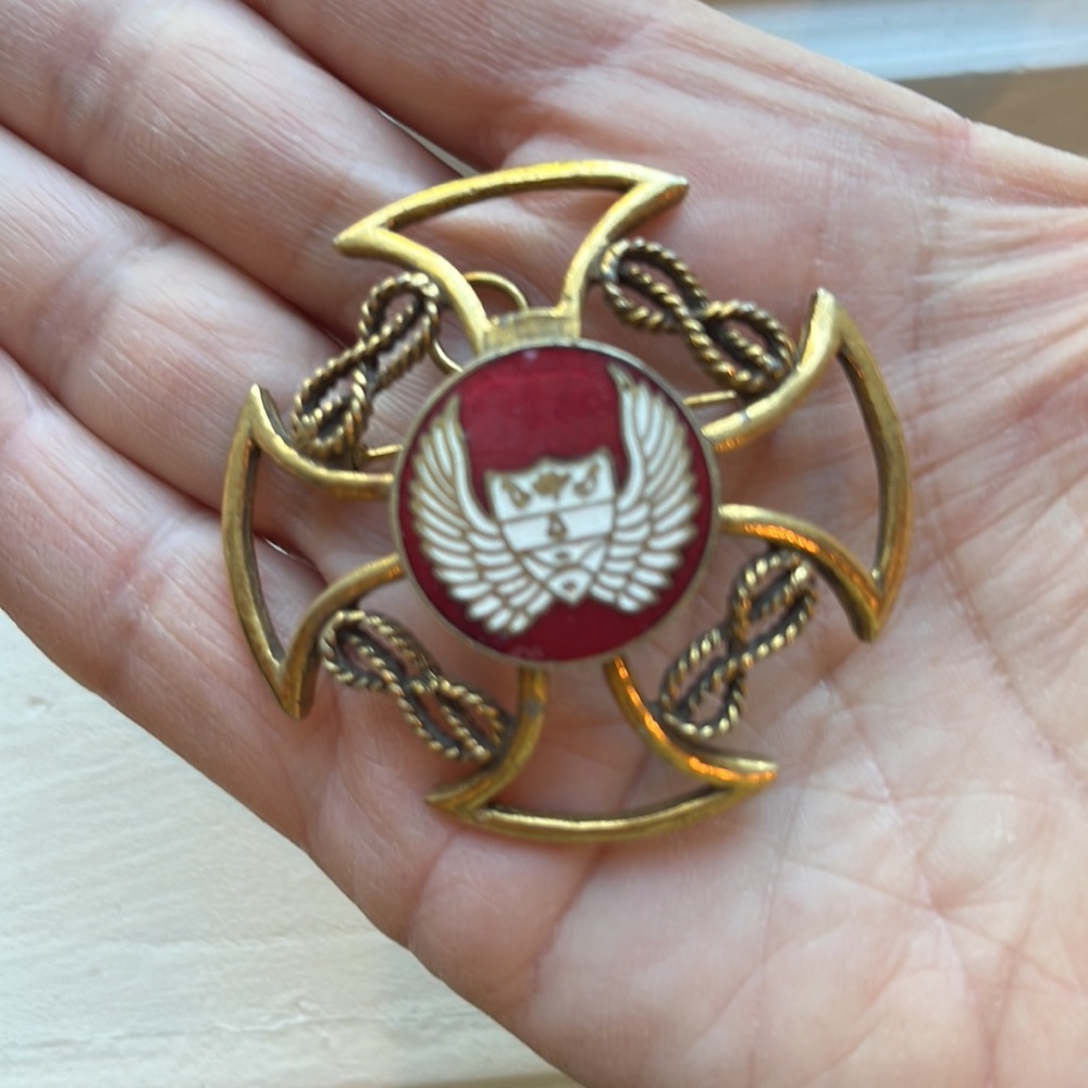 Vintage Celtic brooch